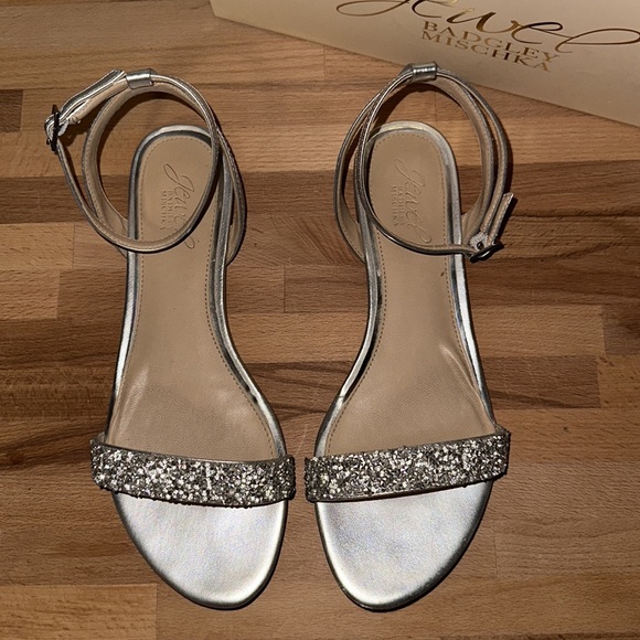 Badgley Mischka Jewel Sandals - Picture 3 of 6